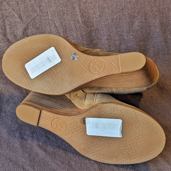 Lucky Brand Leather Suede ankle booties - Picture 7 of 7